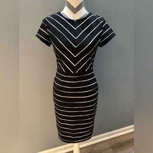 Banana Republic Chevron Midi Dress
